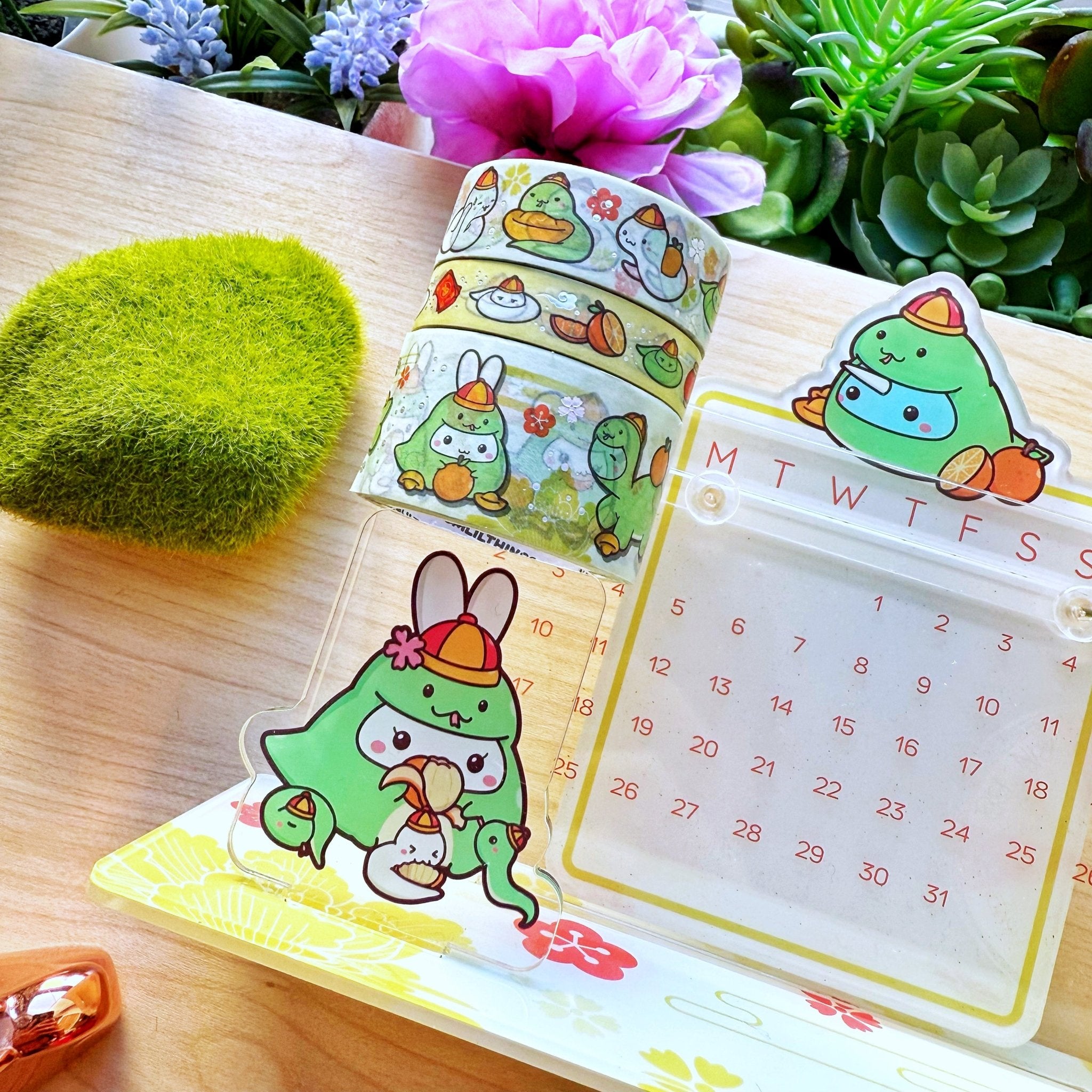 2025 Perpetual Calendar & Washi Tower® - SumLilThings