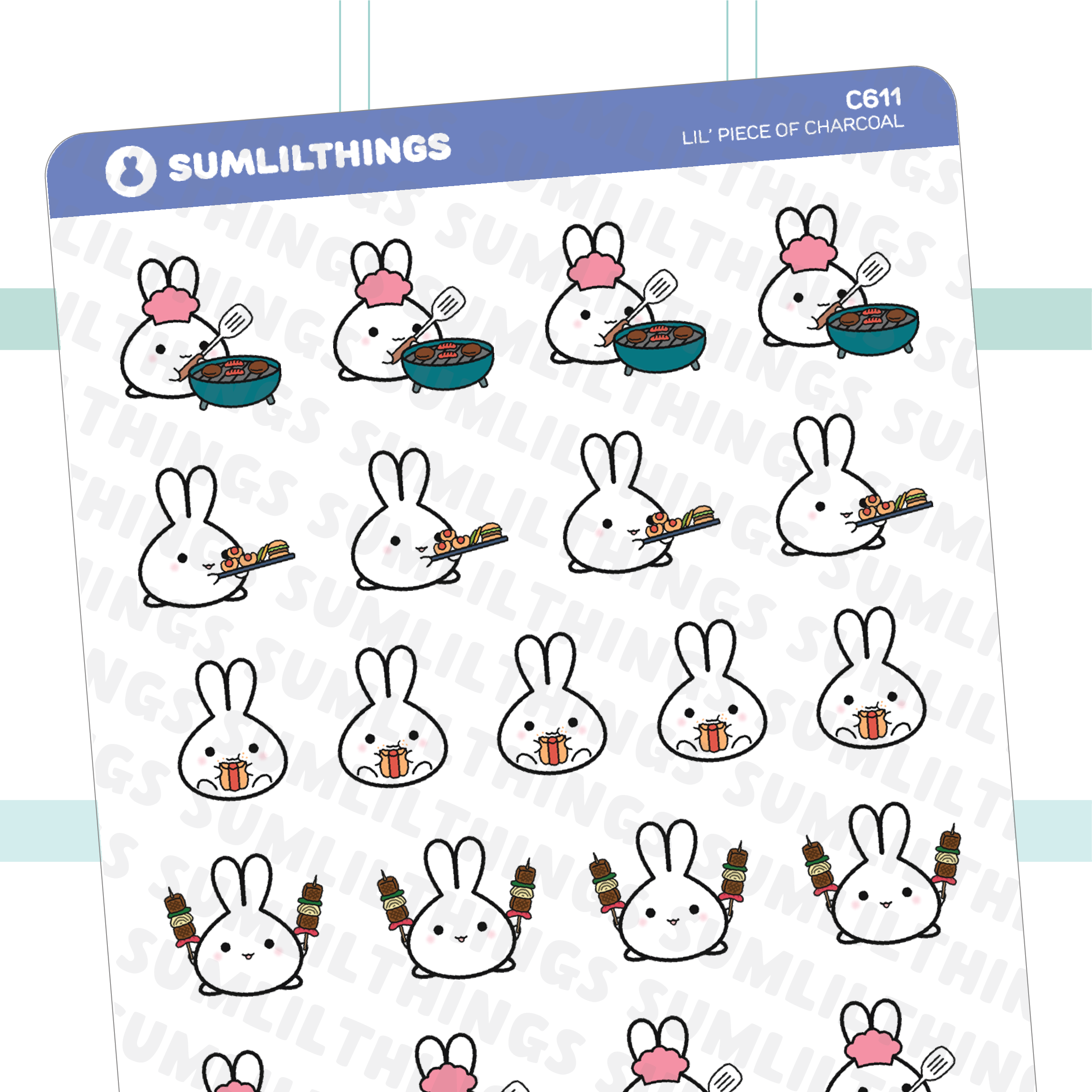 Spiral-Bound Sticker Book - Summer Edition
