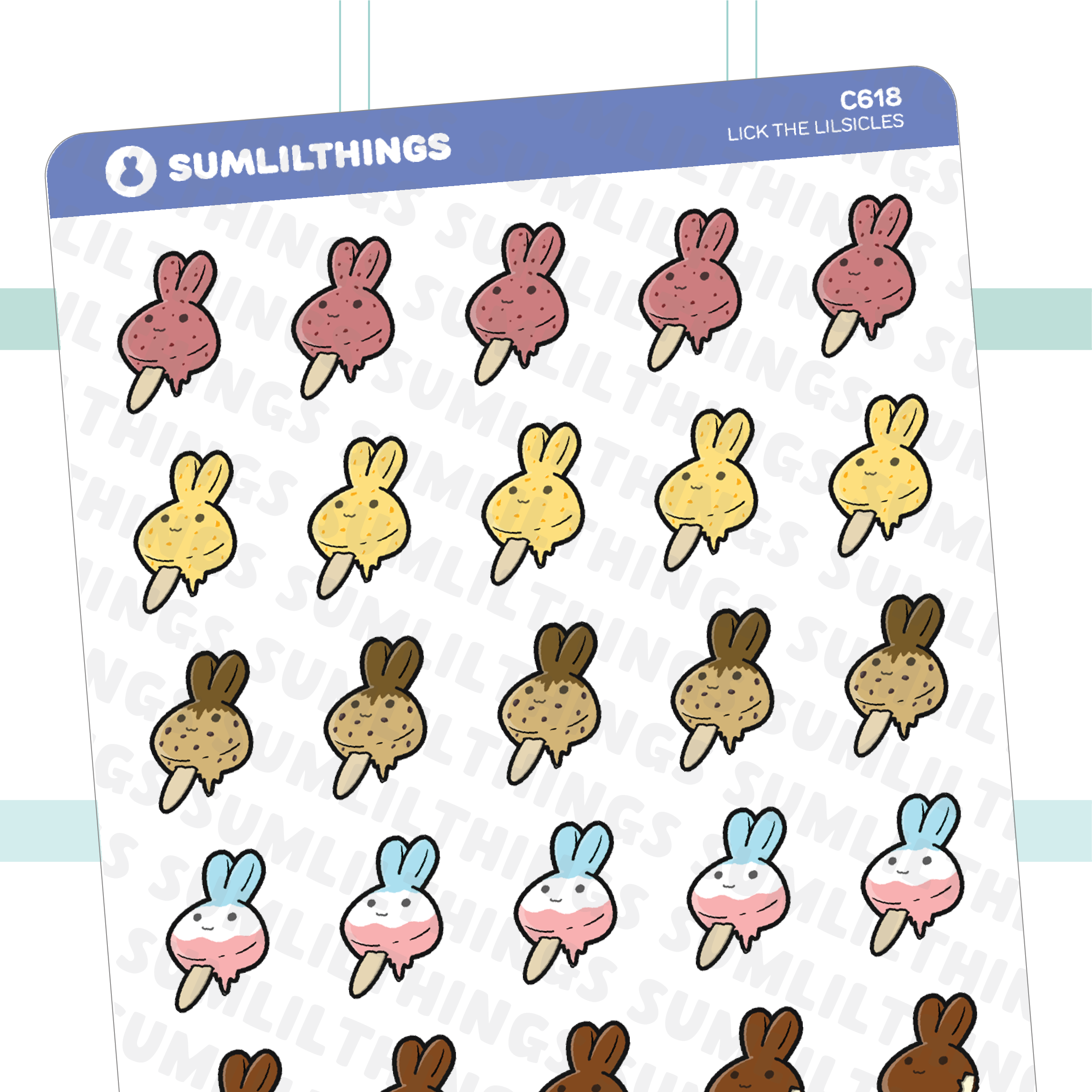 Spiral-Bound Sticker Book - Summer Edition