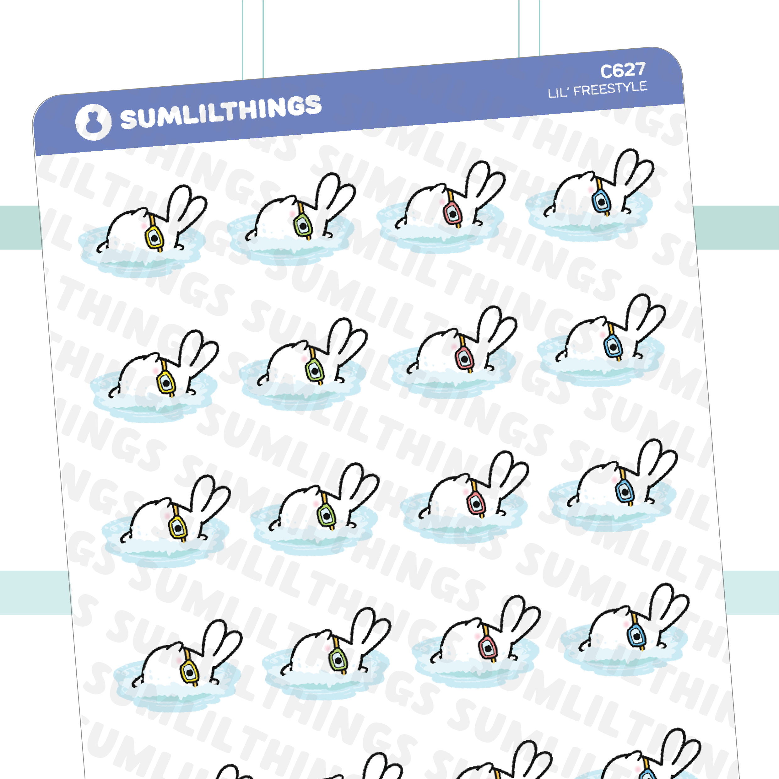 Spiral-Bound Sticker Book - Summer Edition