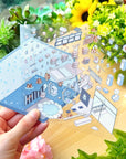 Isometric Scene Sticker - Capybara Hot Spring (Simno Series 2)