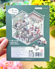 Isometric Scene Sticker - Opera Tea House (Simno Series 3)