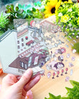 Isometric Scene Sticker - Opera Tea House (Simno Series 3)