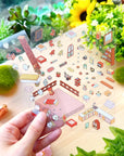 Isometric Scene Sticker - Restaurant (Simno Series 1)