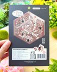 Isometric Scene Sticker - Bookstore (Simno Series 1)