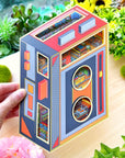Isometric Scene Sticker - Record Store (Jumbo World)