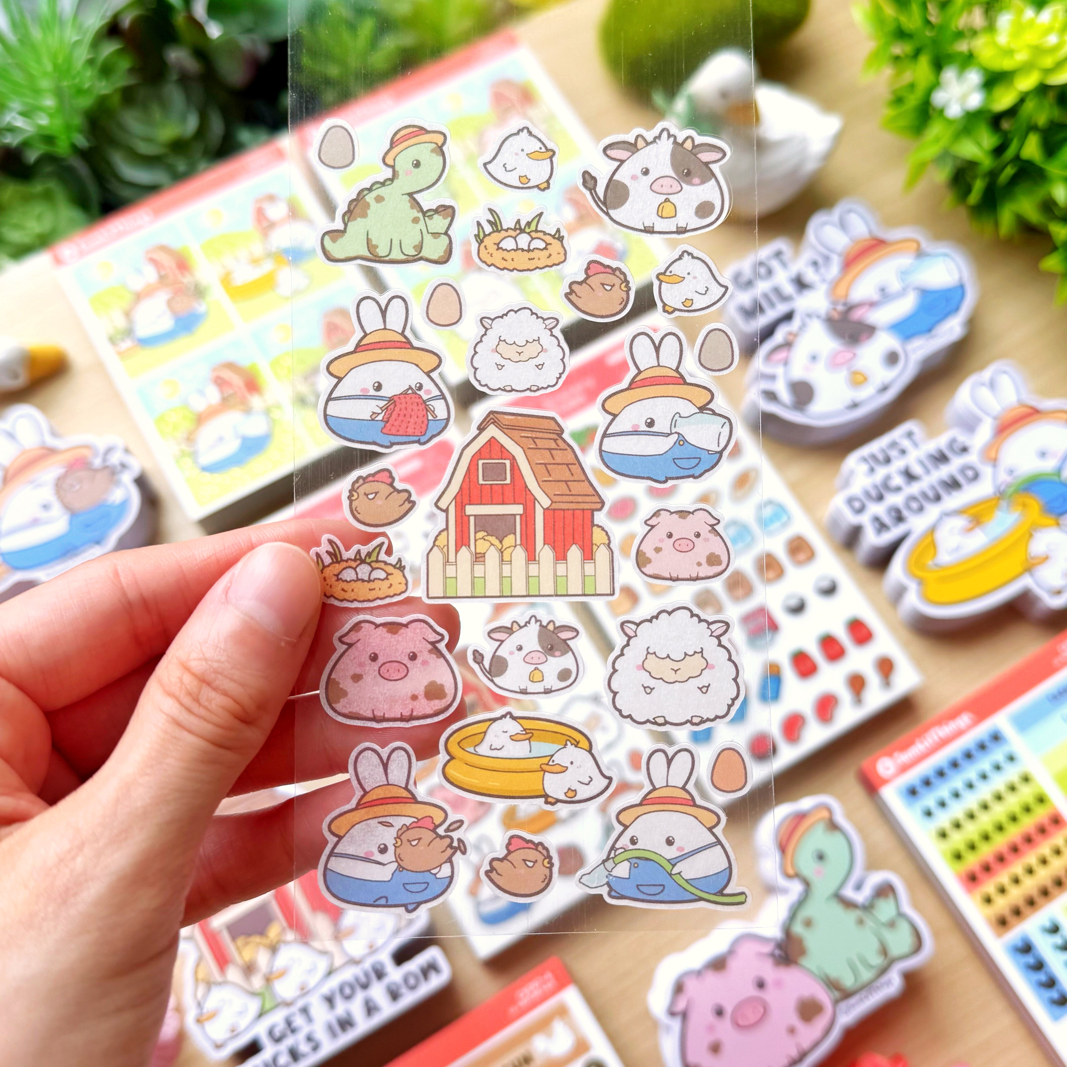 Washi Sticker - Lil' Pasture Pals