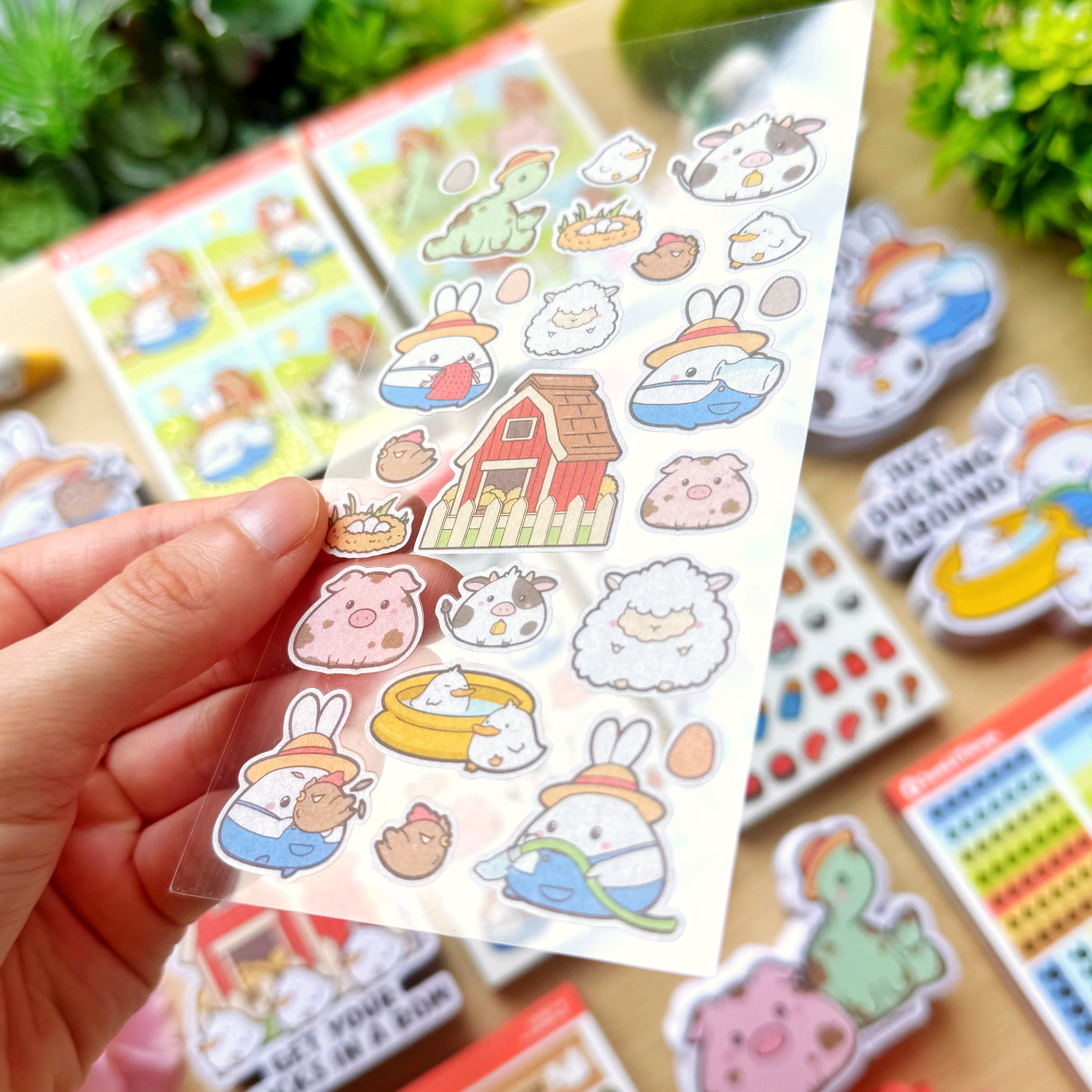 Washi Sticker - Lil' Pasture Pals