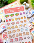 Washi Sticker - Lil' Grocery Items
