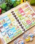 Vertical Kit - Lil' Pasture Pals (10 Pages) - Gold Foil