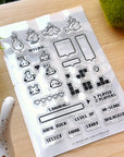 Clear Stamp - Lil' Arcade Time