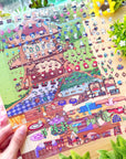 Isometric Scene Sticker - Magic Forest (Jumbo World)