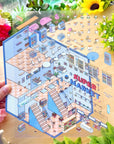 Isometric Scene Sticker - Supermarket (Jumbo World)