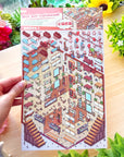 Isometric Scene Sticker - Hotpot Restaurant (Jumbo World)