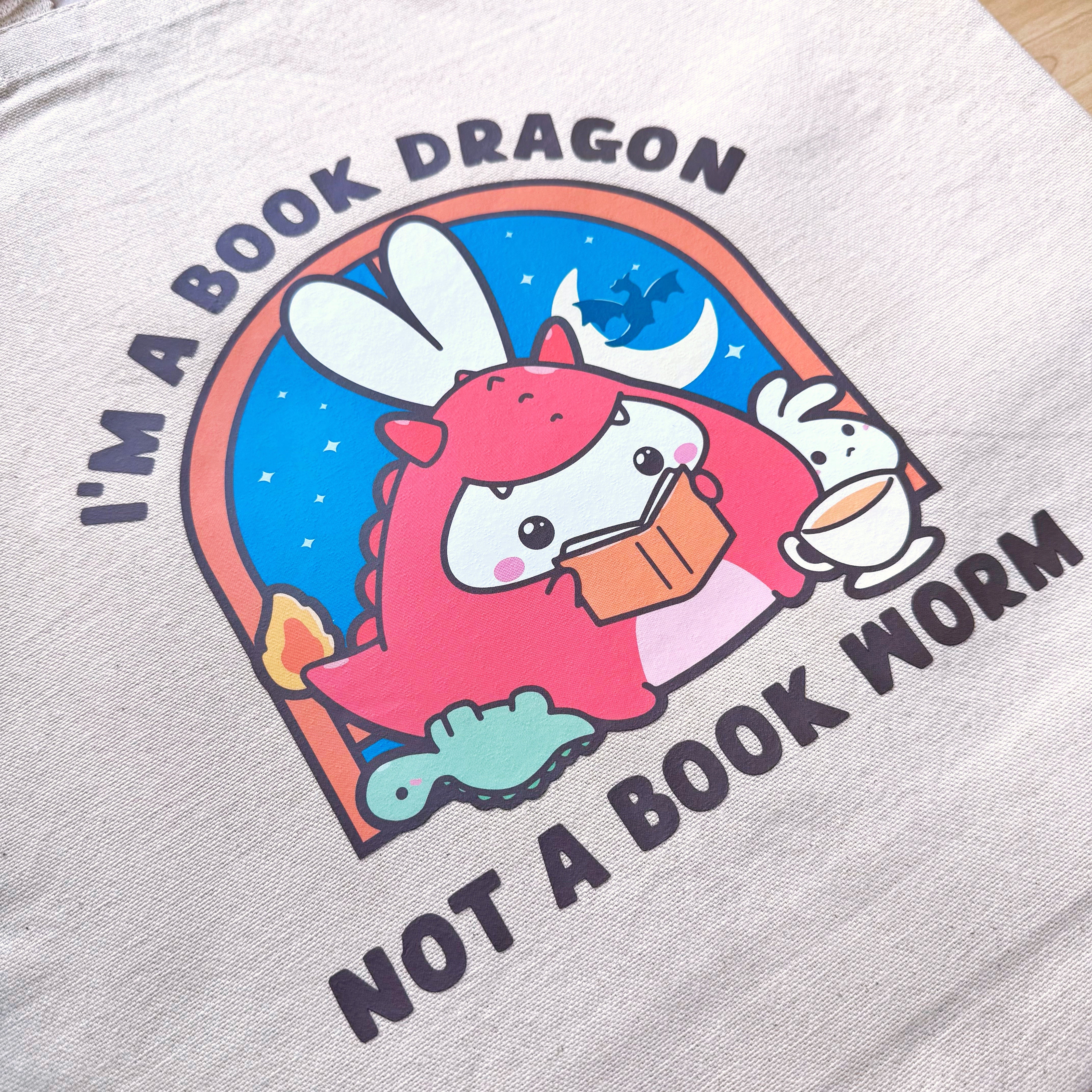 Tote Bag - Book Dragon