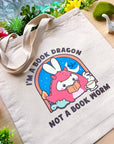 Tote Bag - Book Dragon