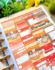 Vertical Kit - Lil' Fox Festival (10 Pages) - Holo Foil