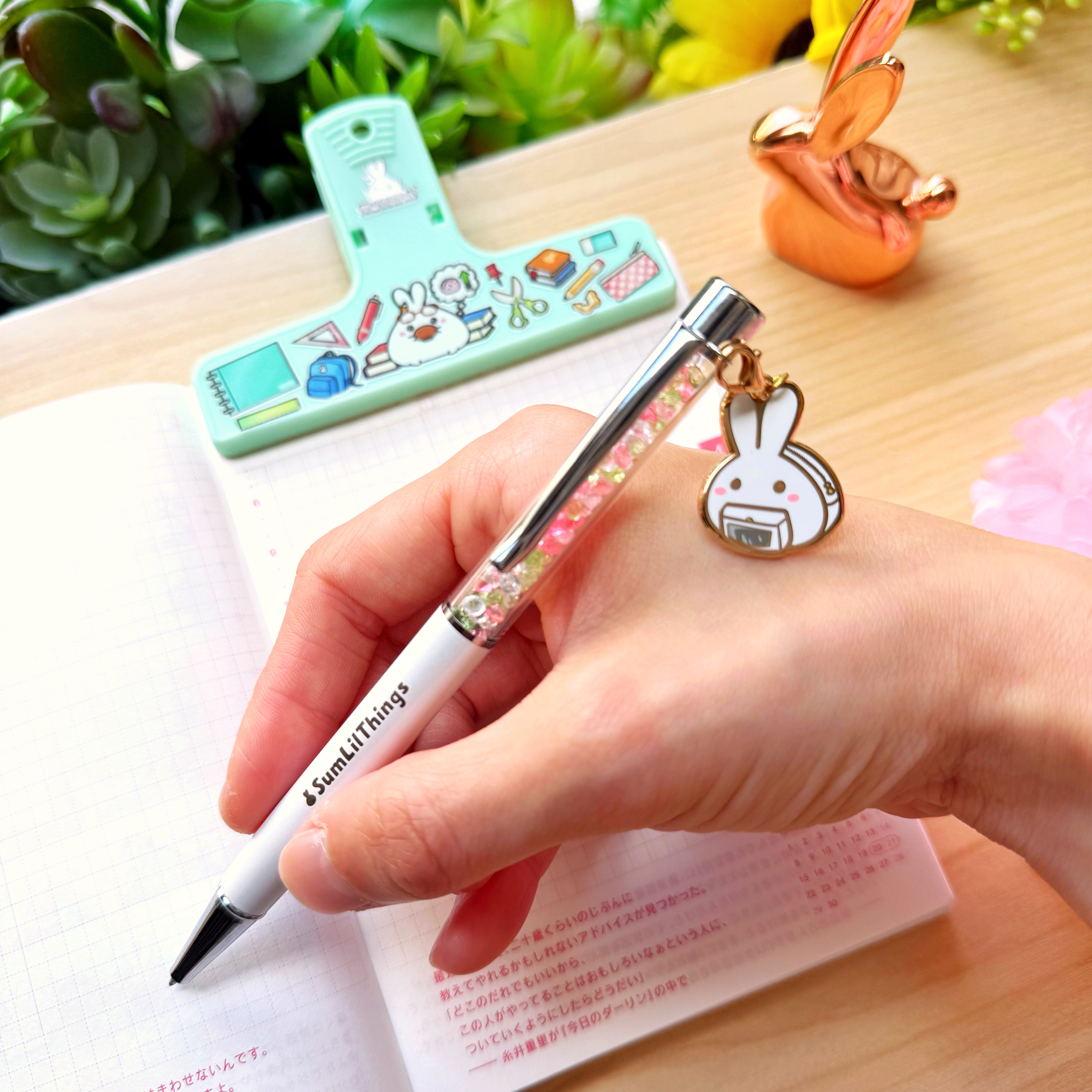 Stardust Writing Pen - Lil' Backpack (0.5mm Black Gel Ink)