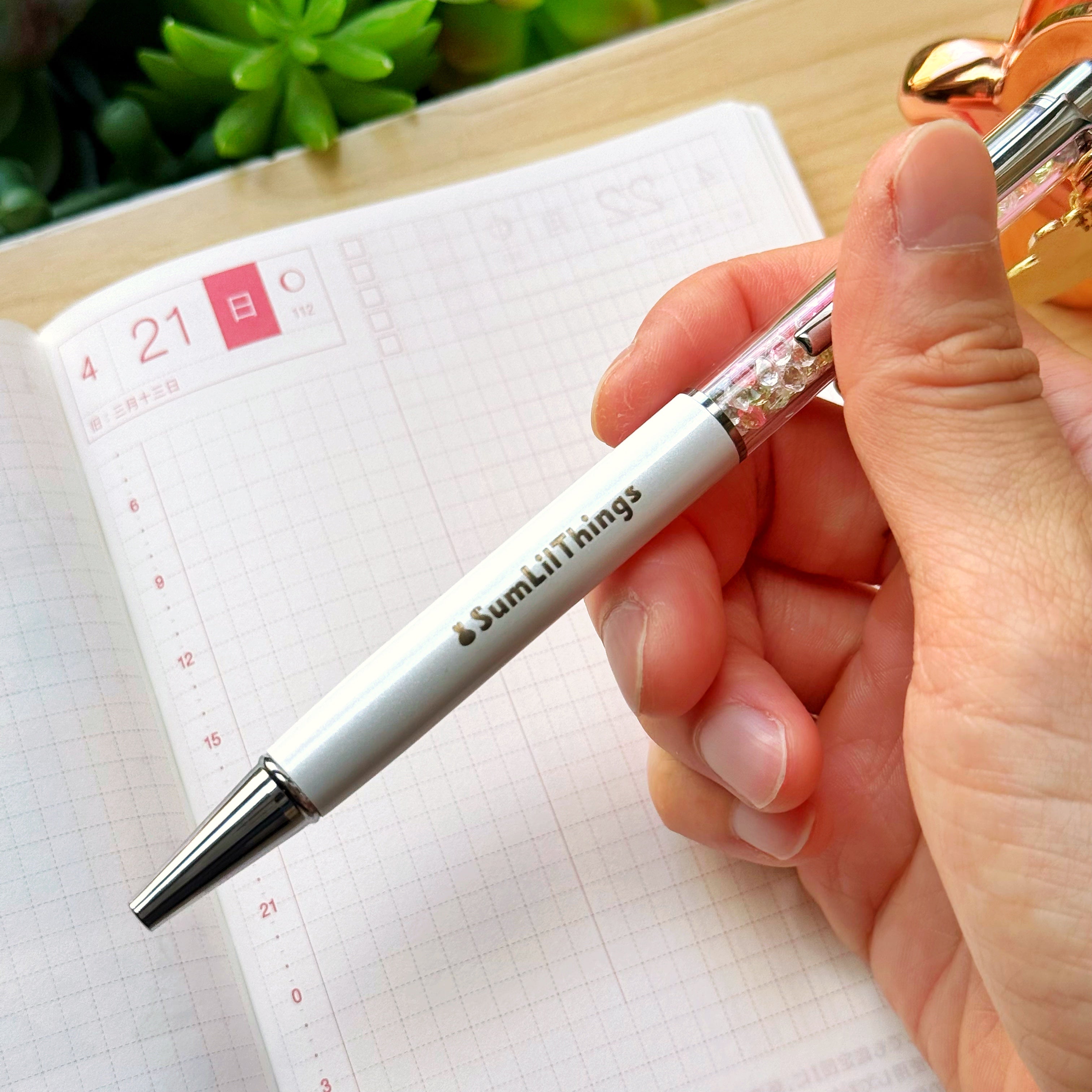Stardust Writing Pen - Lil' Backpack (0.5mm Black Gel Ink)