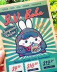 Sticker Folder - IV Boba Menu (B6 Size)