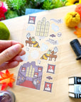 Washi Sticker - Haunted Manor