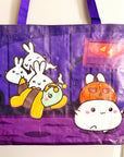 Woven Tote Bag - Easier With Less Baggage