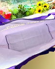 Woven Tote Bag - Easier With Less Baggage