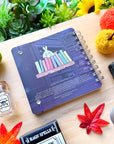 Mistwood Manor Library Spiral Notebook (Dot Grid)