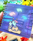 Mistwood Manor Library Spiral Notebook (Dot Grid)