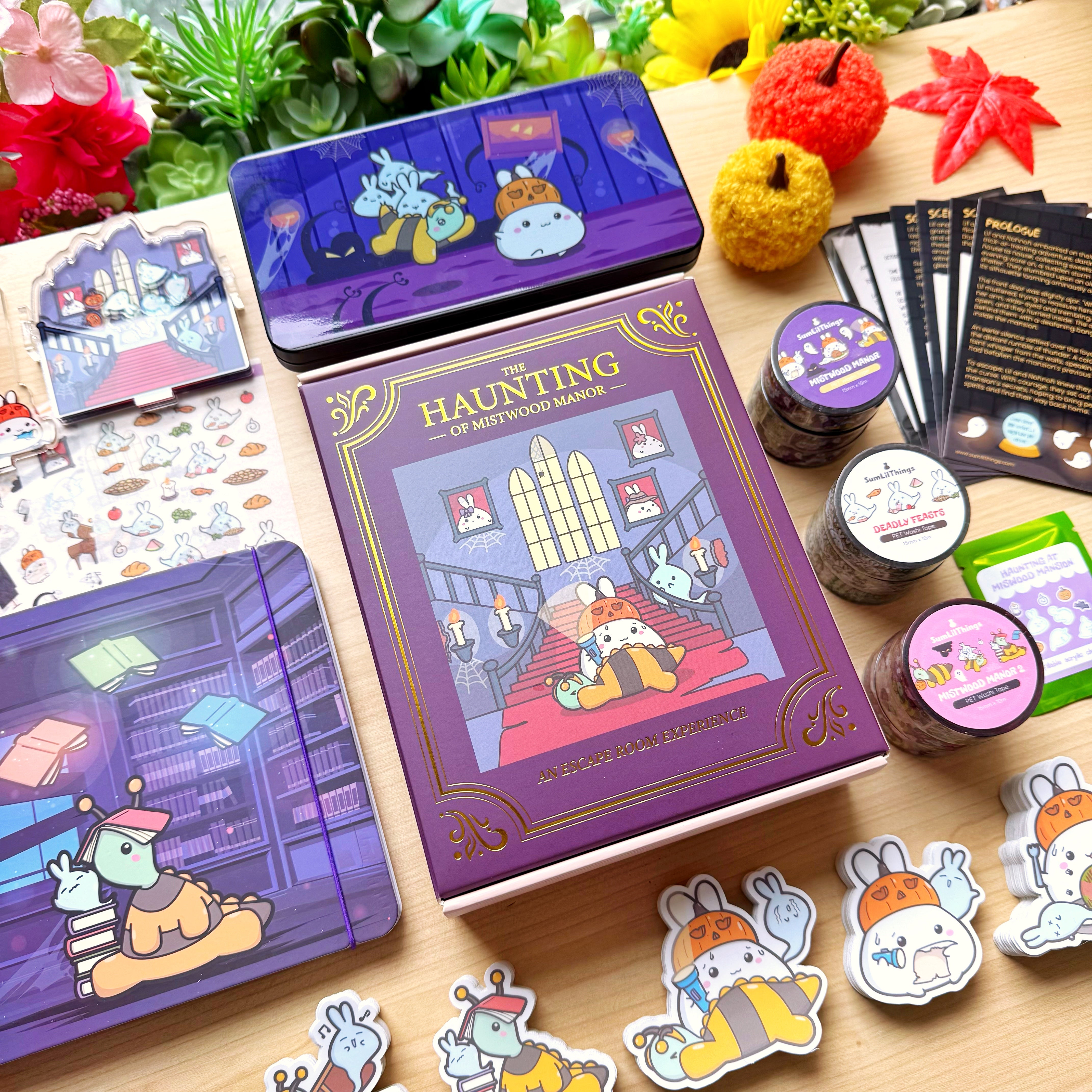 Escape Room Box - The Haunting of Mistwood Manor (41% OFF) LIMITED STOCK