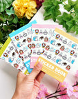 Spiral-Bound Sticker Book - Summer Edition