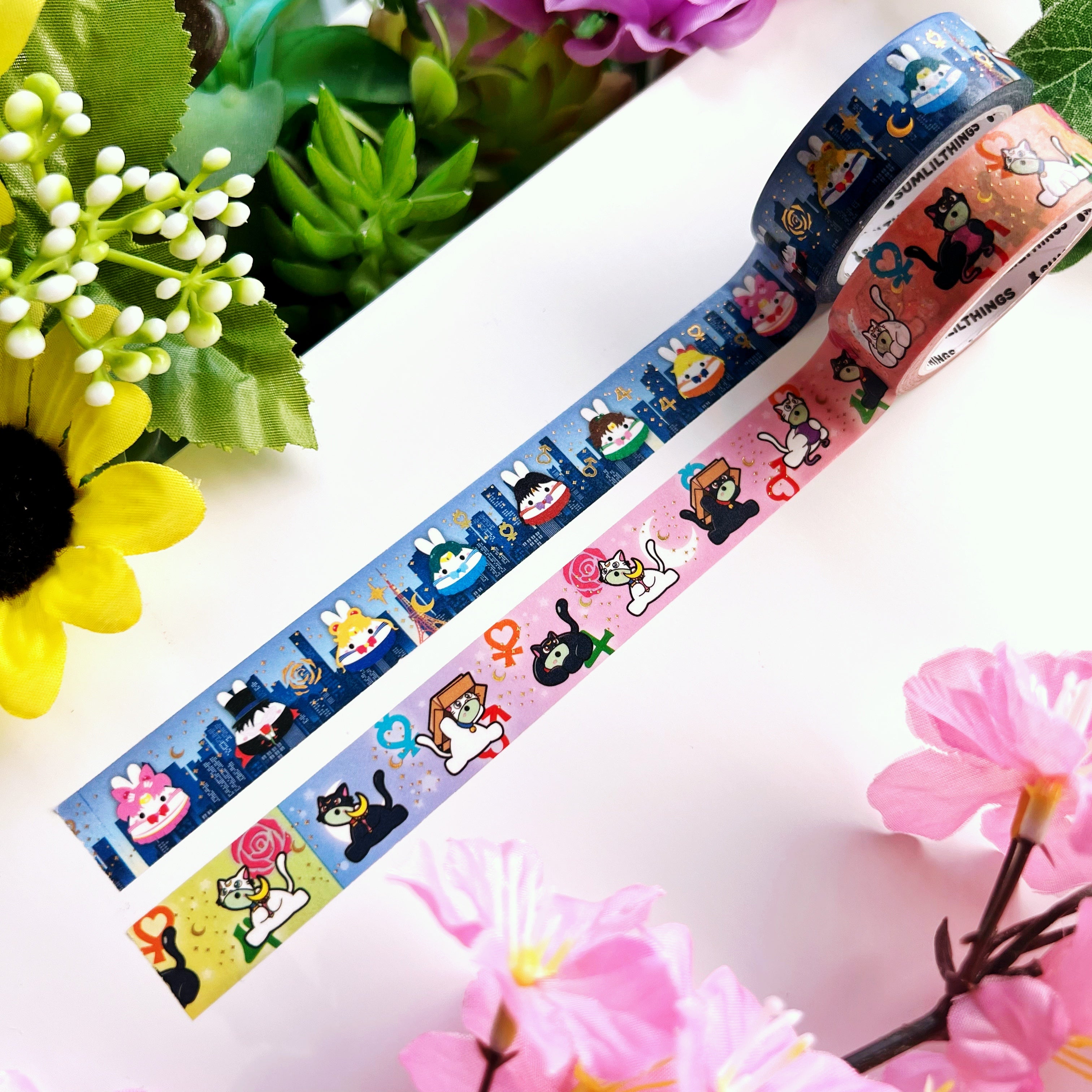 Washi Tape - Lil' Sailor Cats (Subscription Exclusive)
