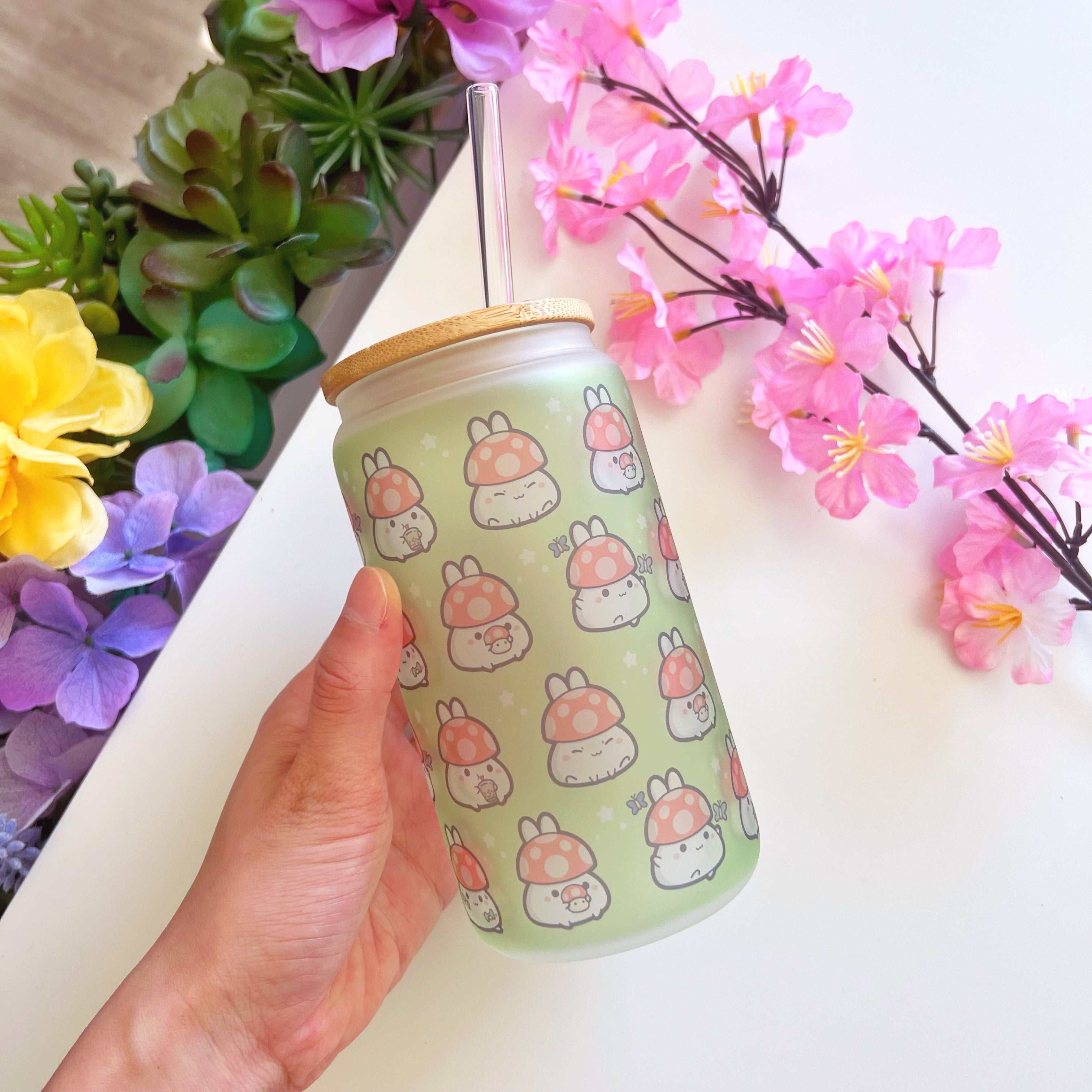 Glass Cup - Mushroom Lil (LIMITED EDITION)