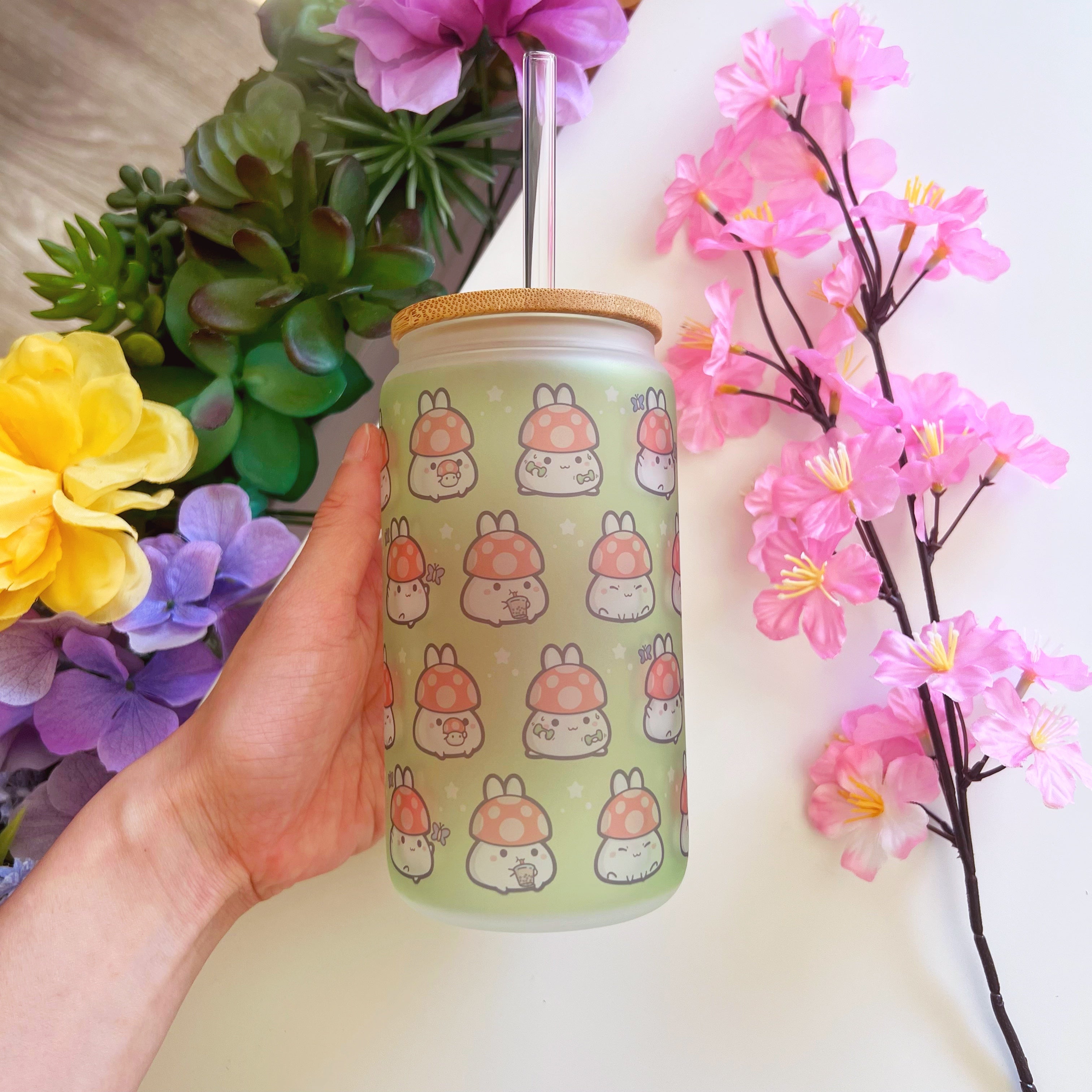 Glass Cup - Mushroom Lil (LIMITED EDITION)