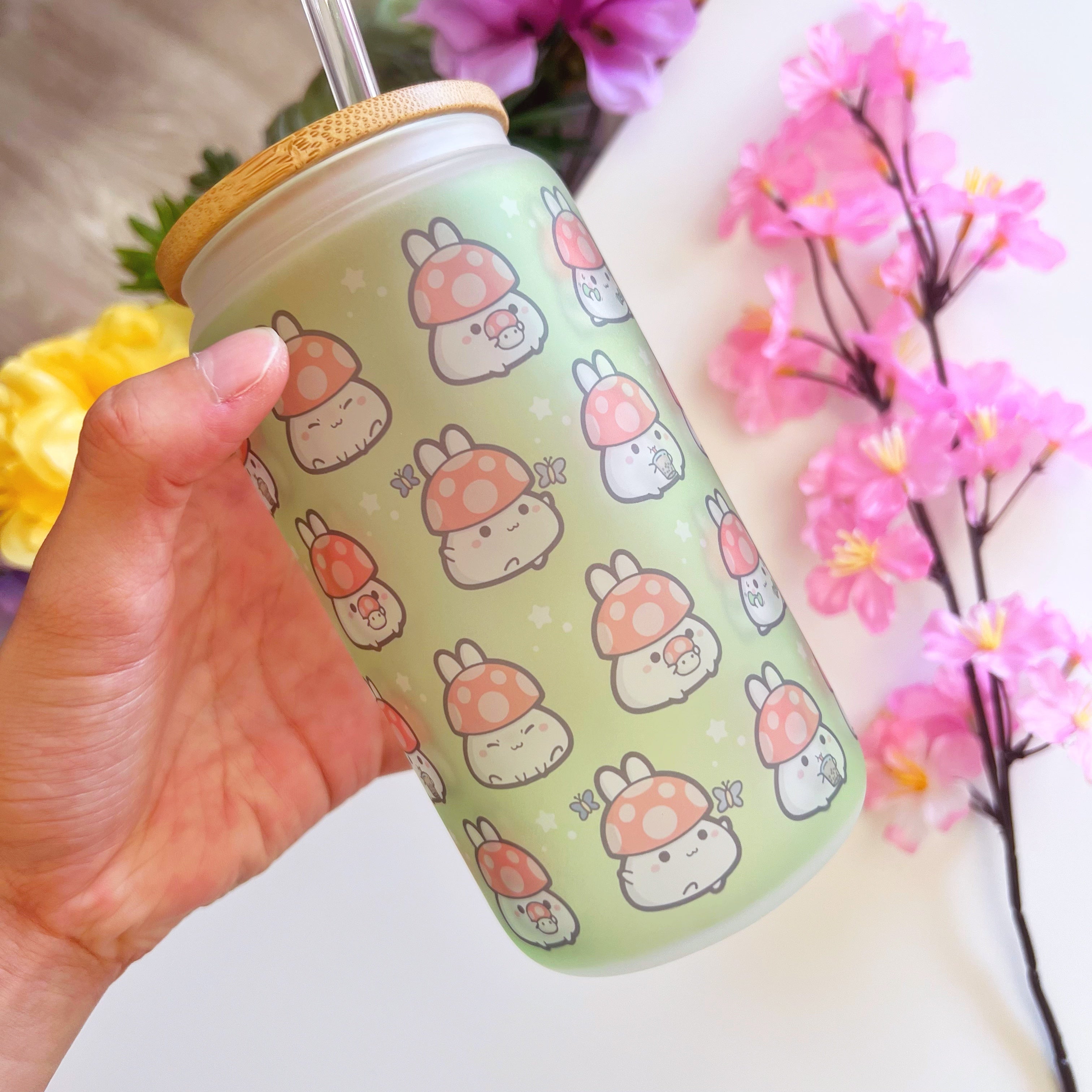 Glass Cup - Mushroom Lil (LIMITED EDITION)