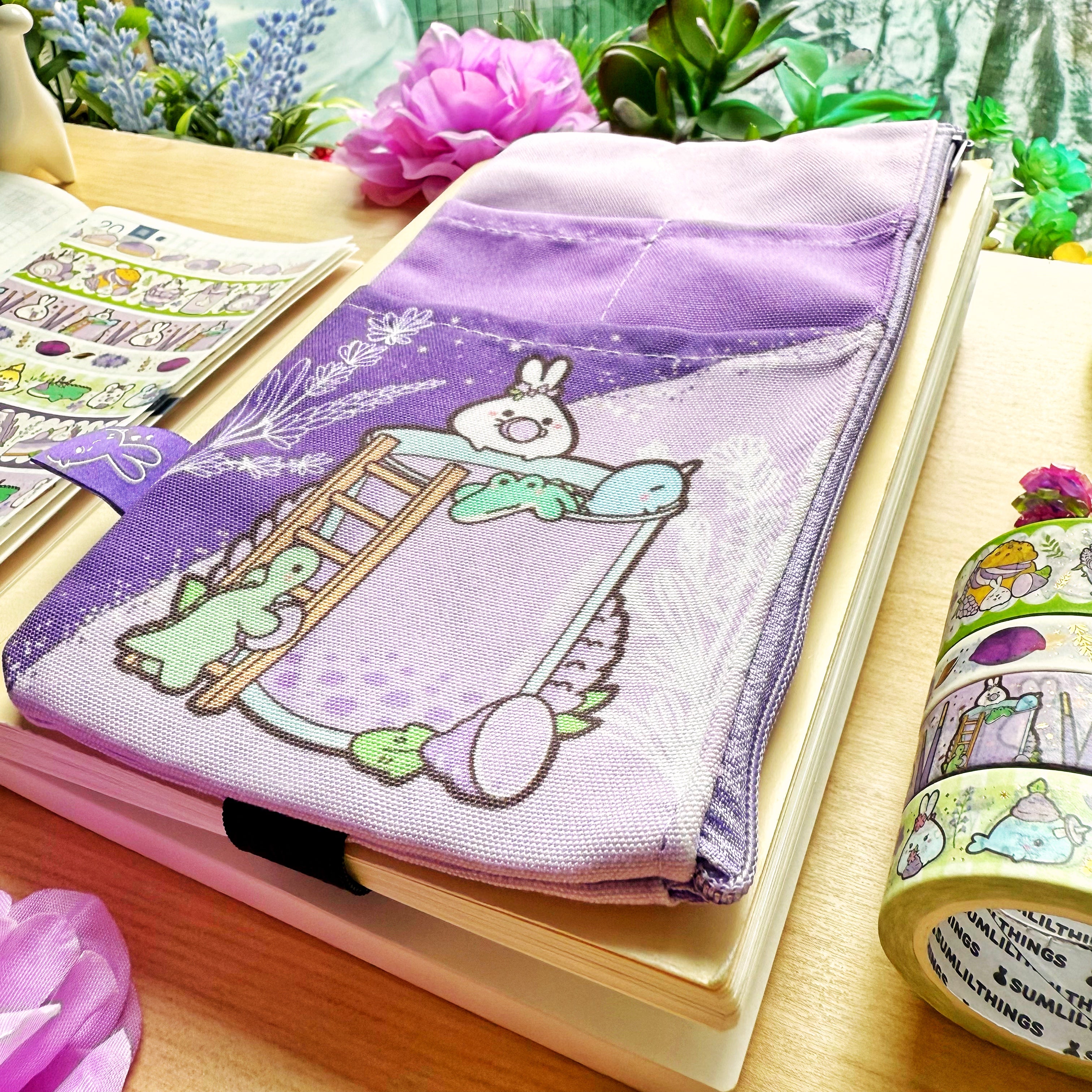 Elastic Pen Pouch - Lil' Lavender Sweets