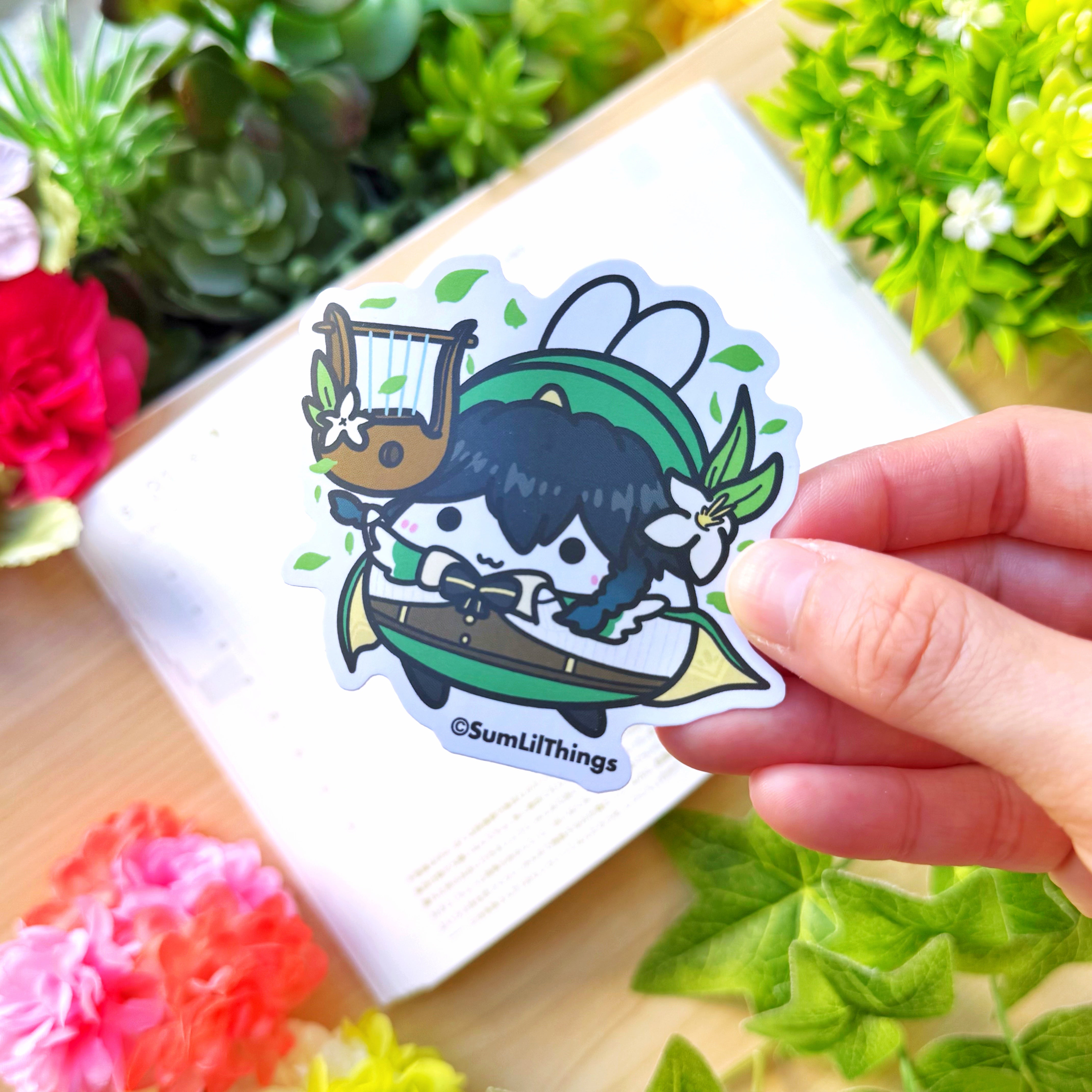 Vinyl Sticker - Genshin Impact Venti