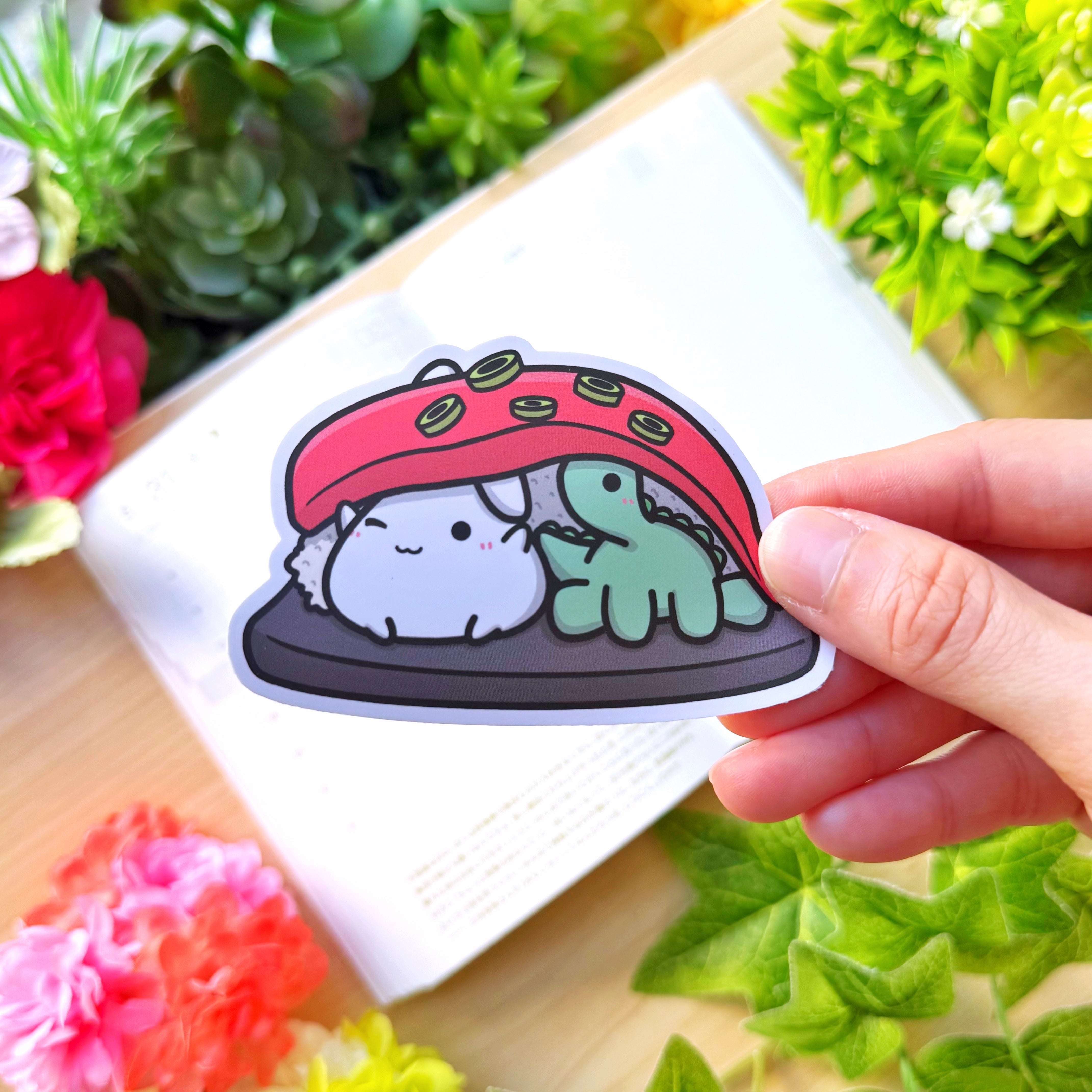 Vinyl Sticker - Peeking Tuna