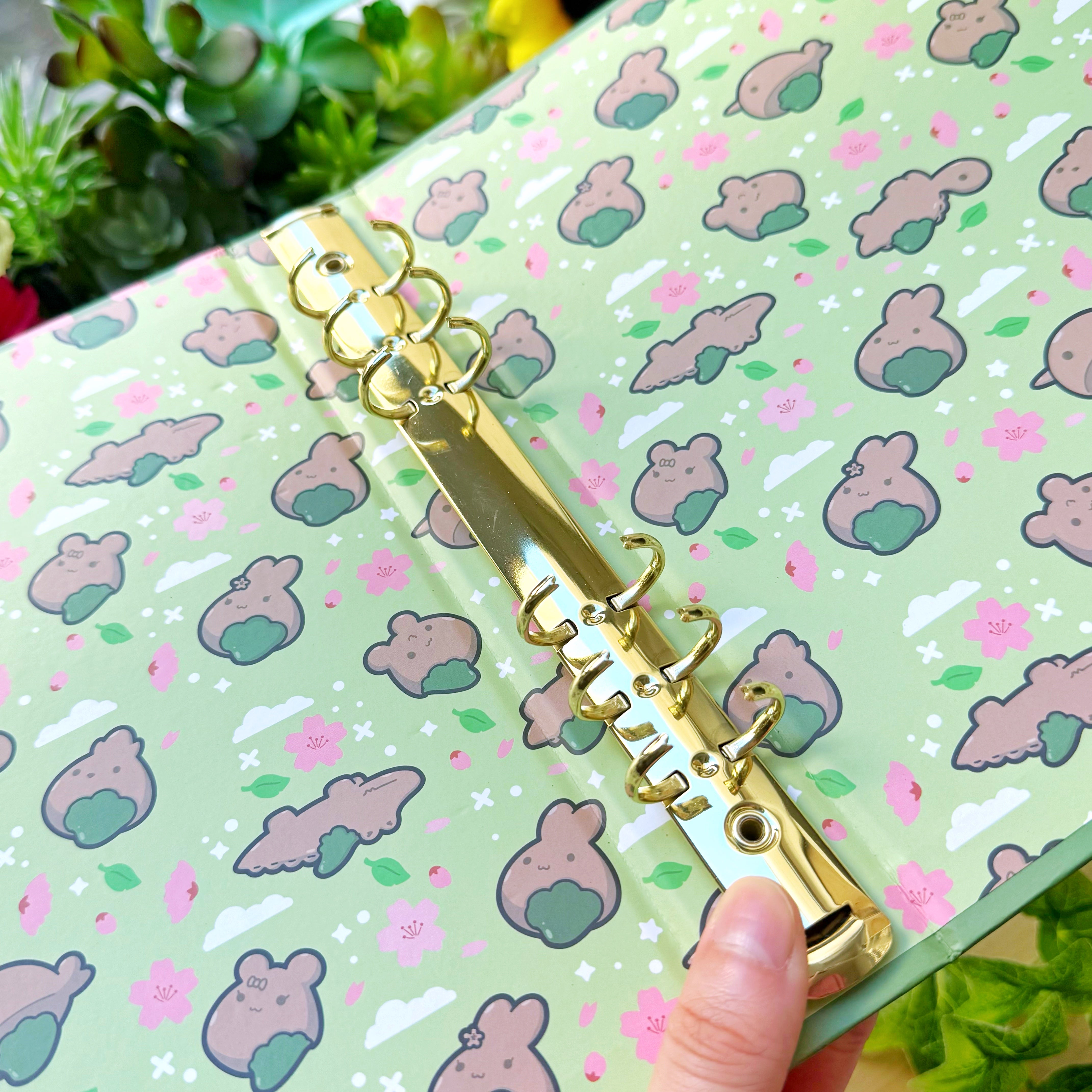 Sticker Binder - Matcha Munchies (A5 Size)