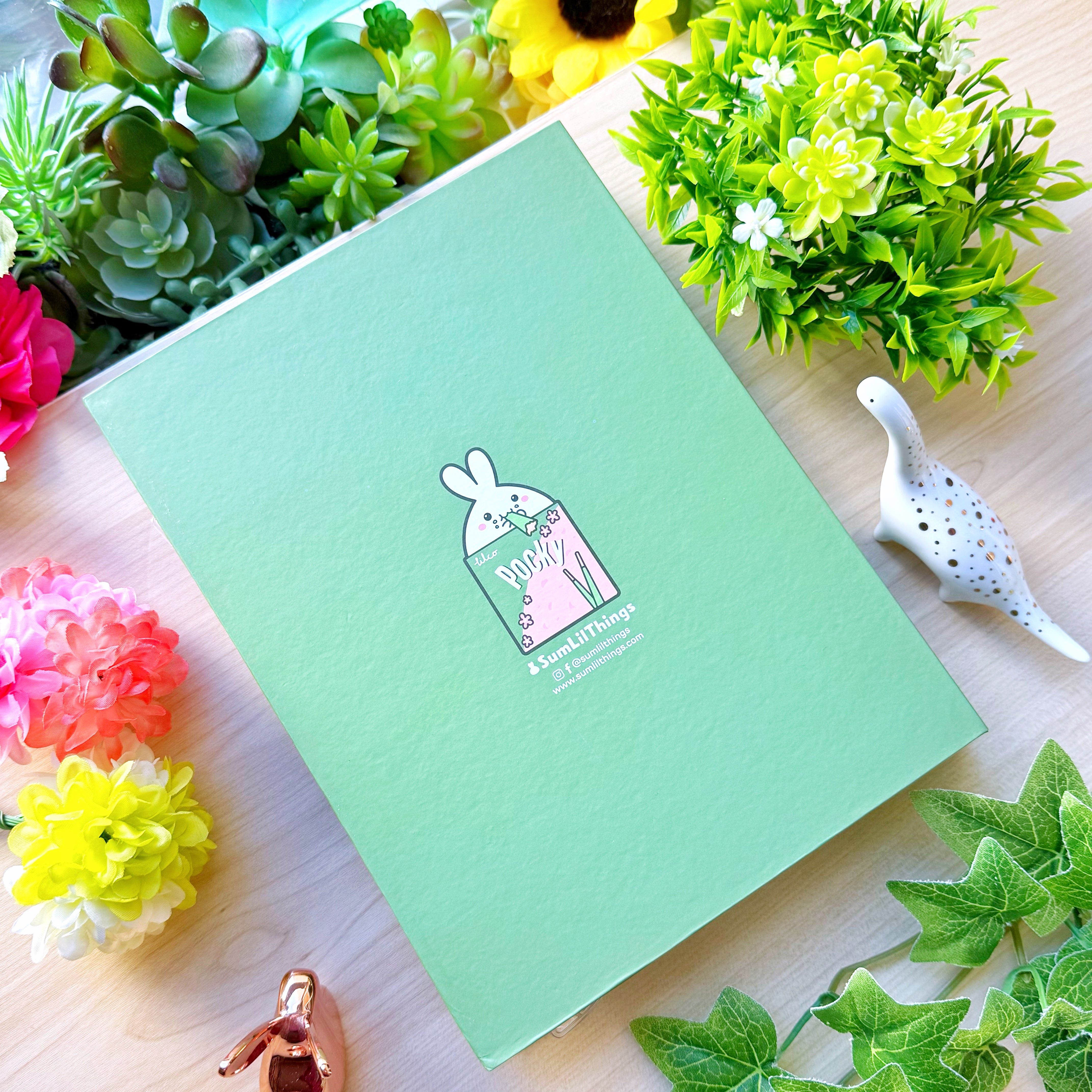 Sticker Binder - Matcha Munchies (A5 Size)