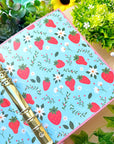 Sticker Binder - Strawberry Love (A5 Size)