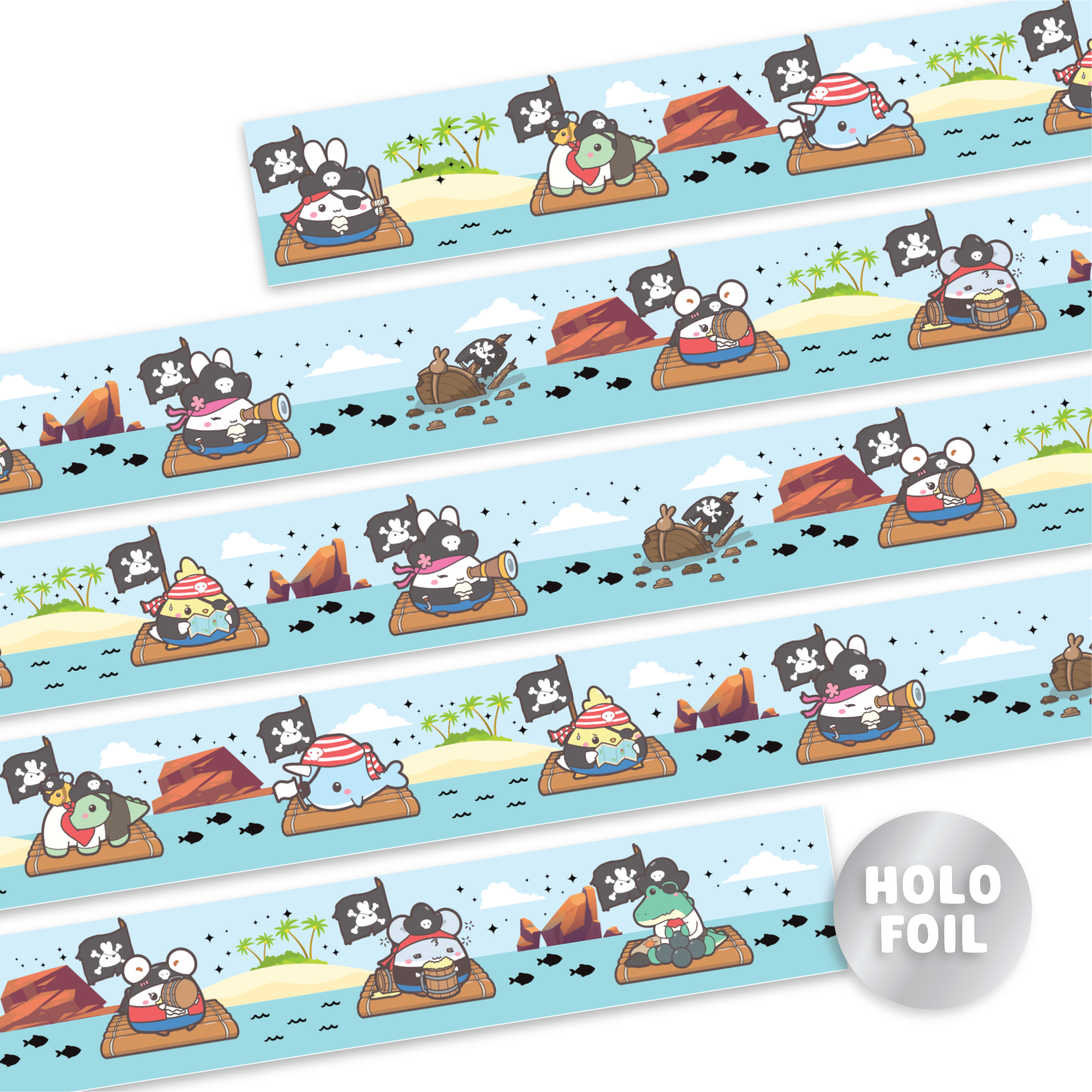 Washi Tape - Lil' Moon Power Collection