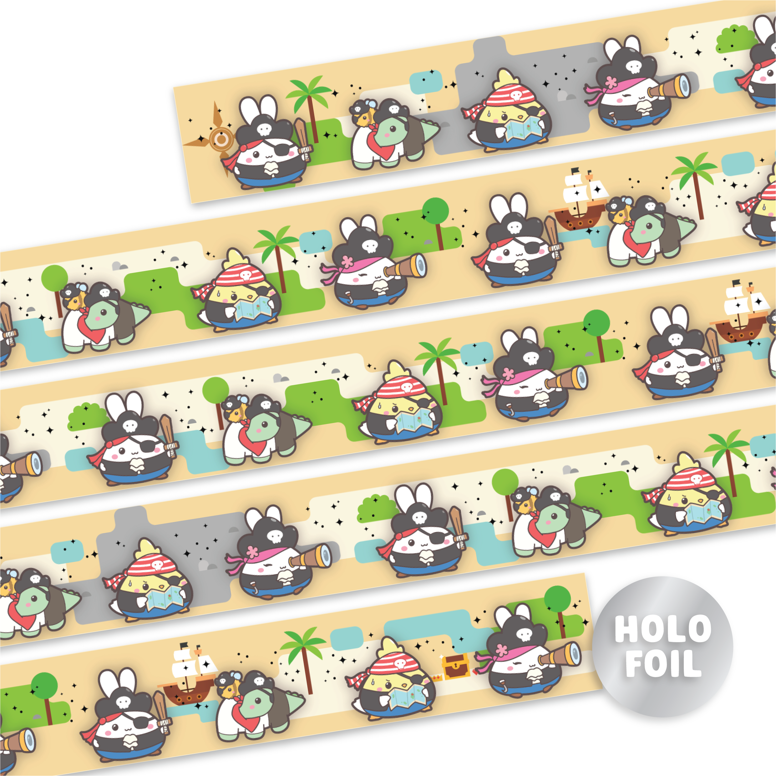 Washi Tape - Lil' Moon Power Collection