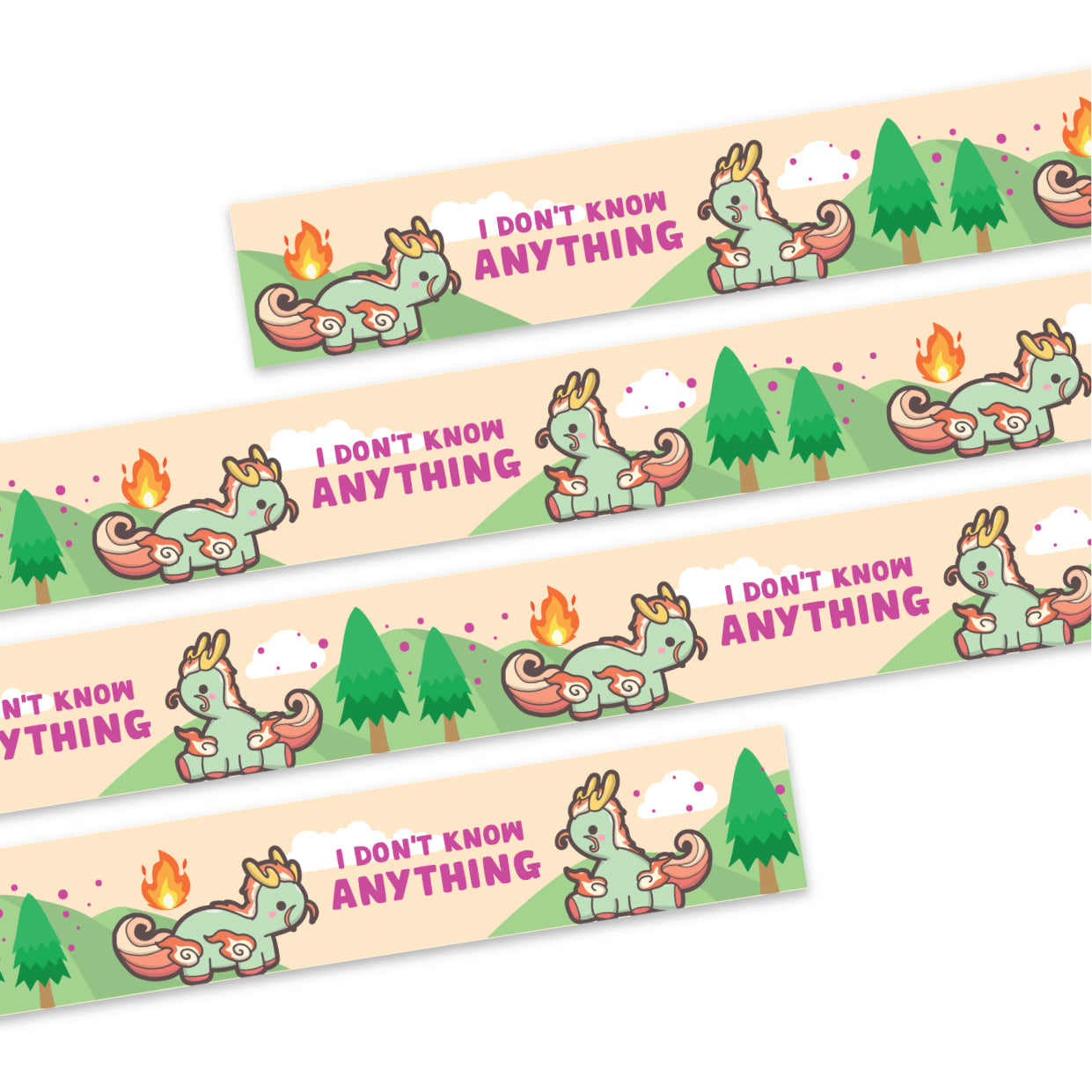 Washi Tape - Lil' Mythical Creatures Collection