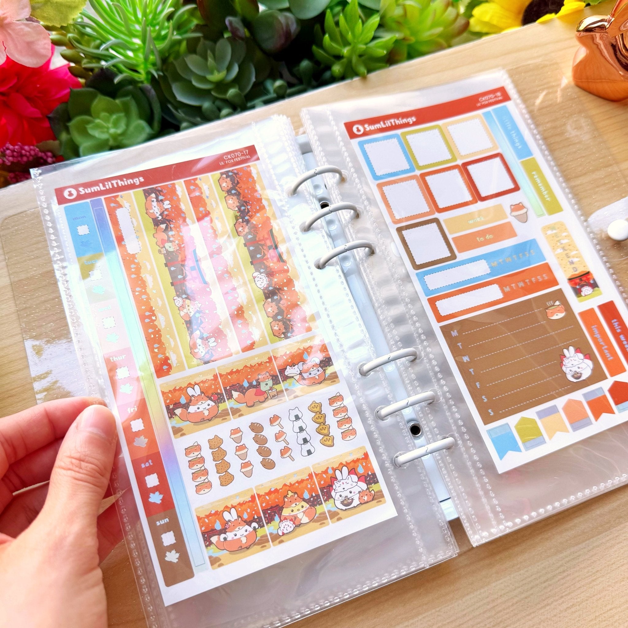 A6 Ring Binder with Inserts (4 Colors) - SumLilThings