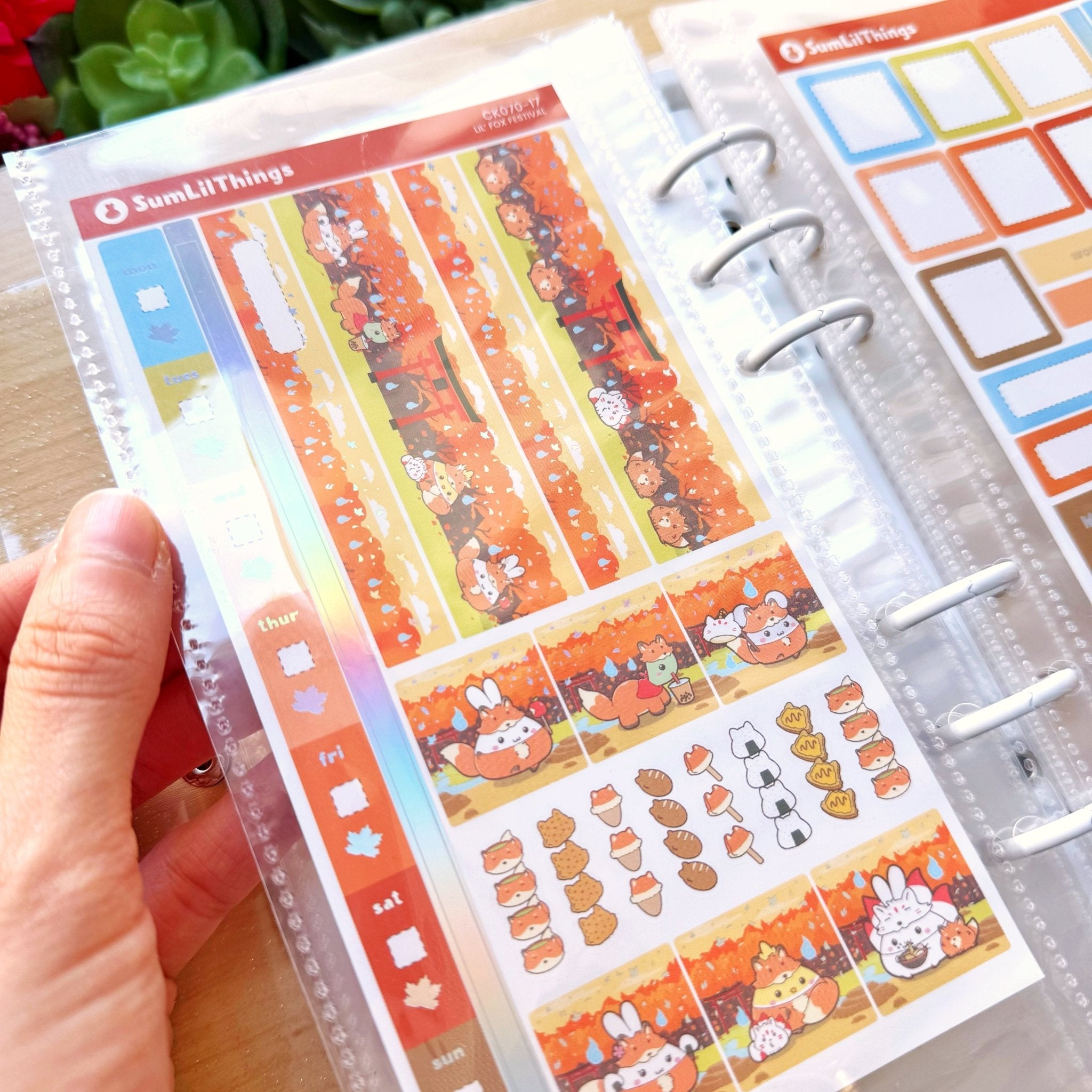 A6 Ring Binder with Inserts (4 Colors) - SumLilThings