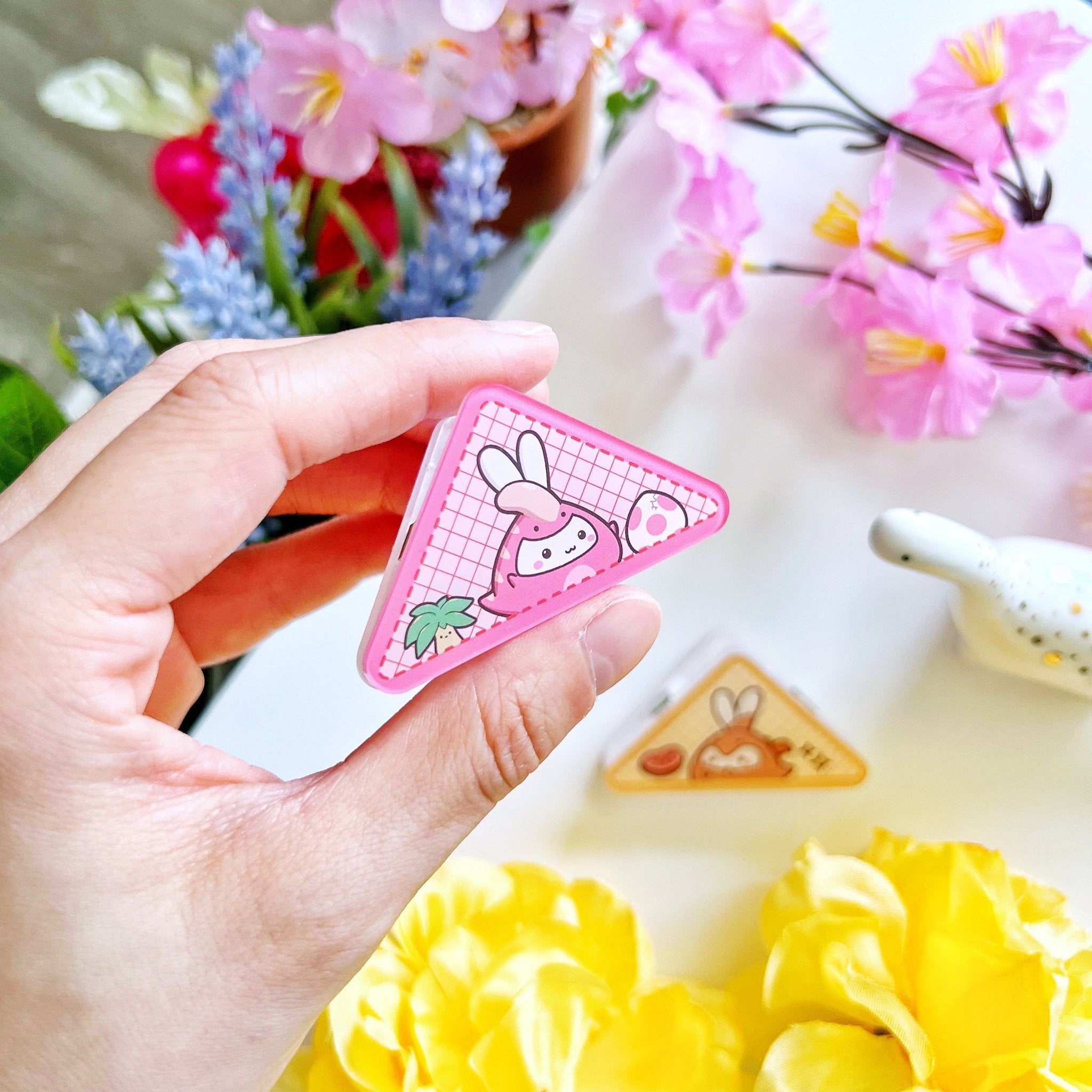 Acrylic Corner Clip - Parasaurolophus - SumLilThings