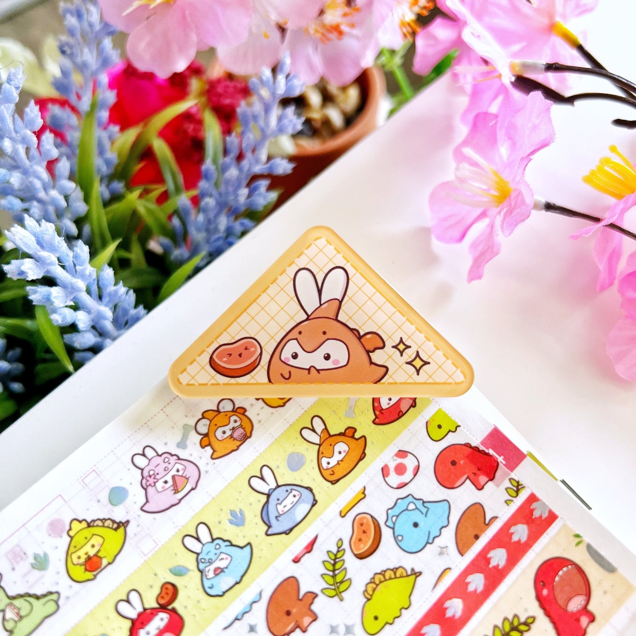 Acrylic Corner Clip - Pterodactyl - SumLilThings