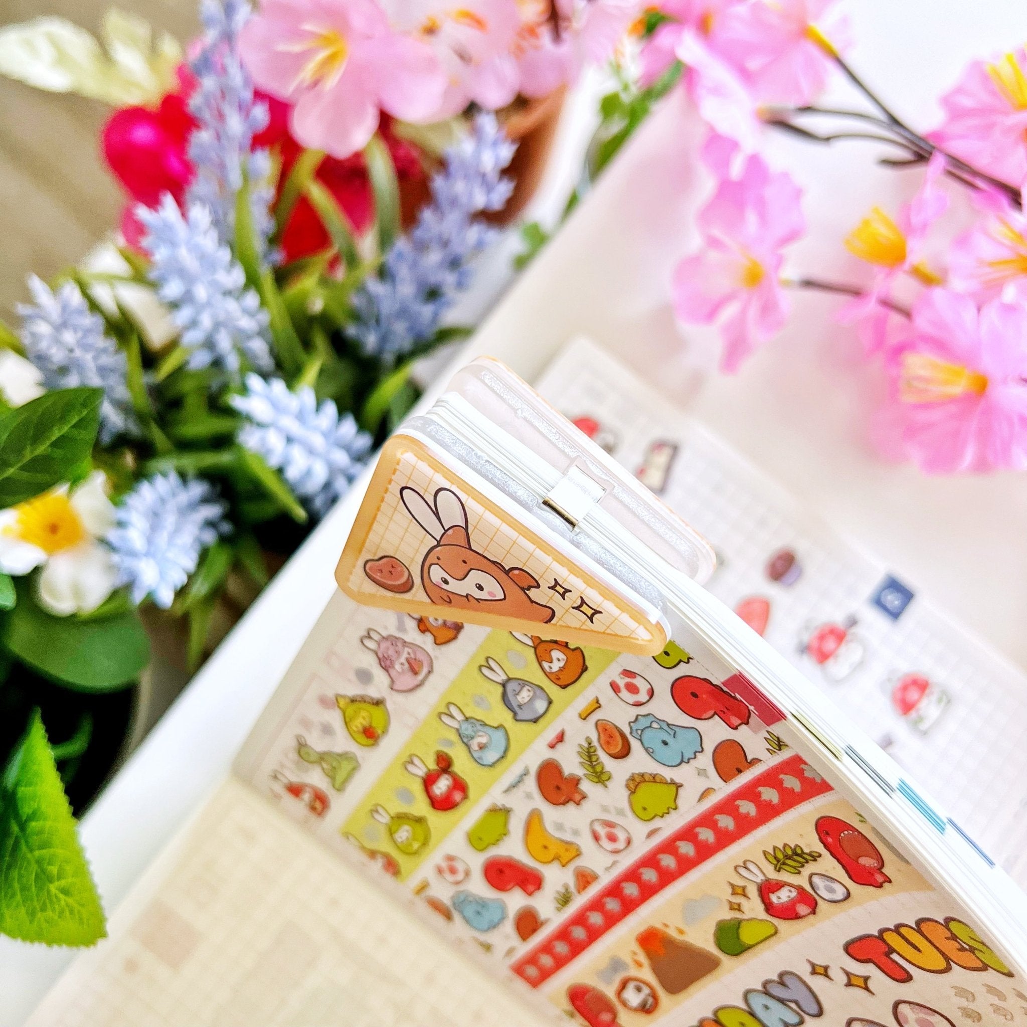 Acrylic Corner Clip - Pterodactyl - SumLilThings