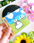 Acrylic Mini CD Keychain & Washi Card (Removable Disc) - SumLilThings